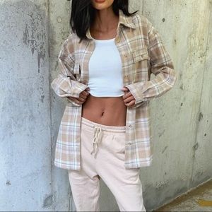 MILA SHIRT MULTI - princess polly flannel